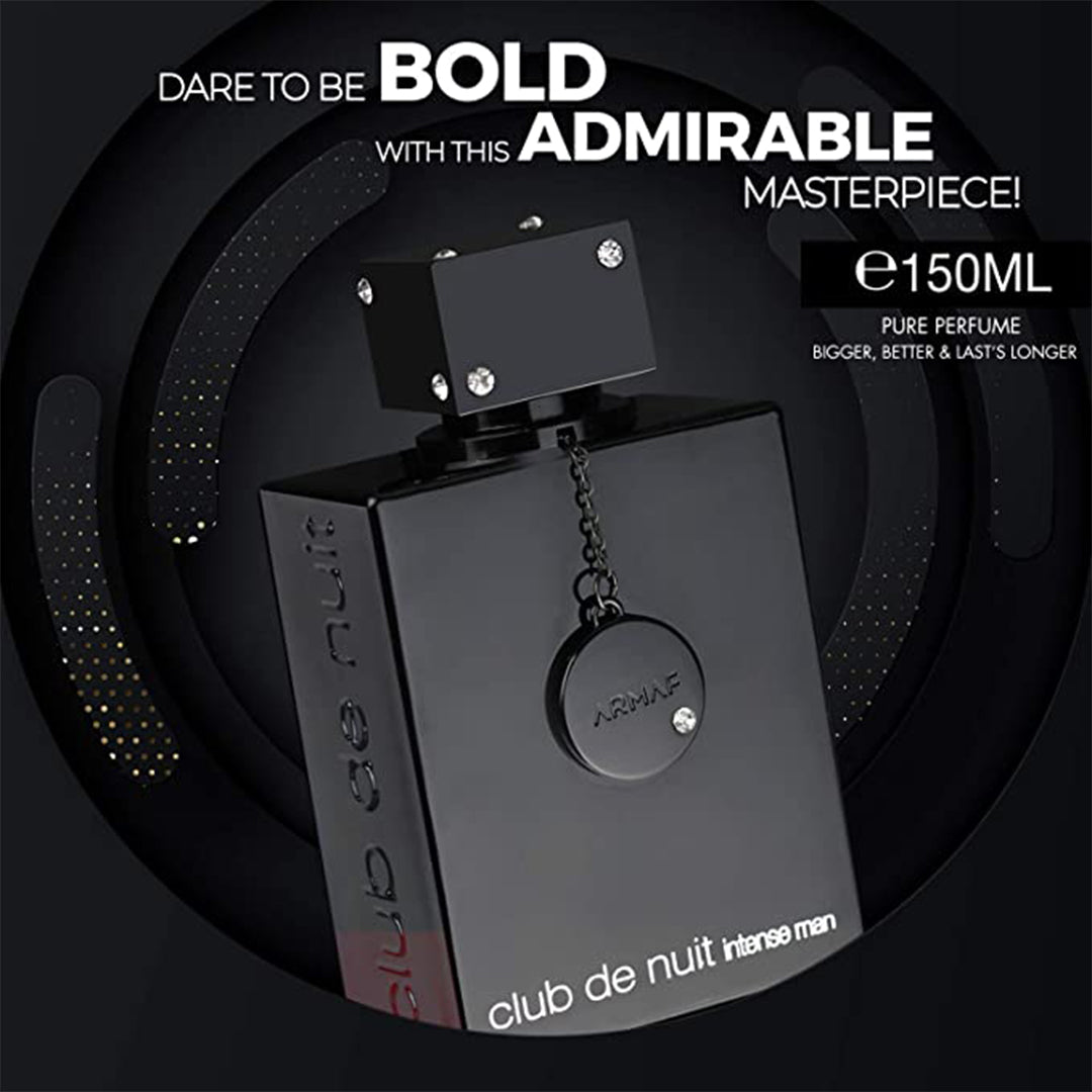 ARMAF PERFUME CLUB DE NUIT INTENSE MEN LONG LASTING FRAGRANCE EAU DE TOILETTE FOR MEN 105ML