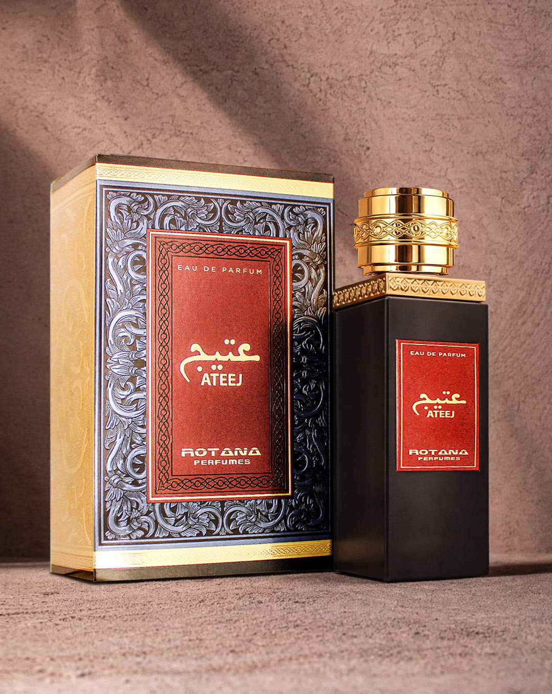 ROTANA ATEEJ EAU DE PARFUM ARABIC UNISEX AROMATIC LONG-LASTING SCENT 100ML