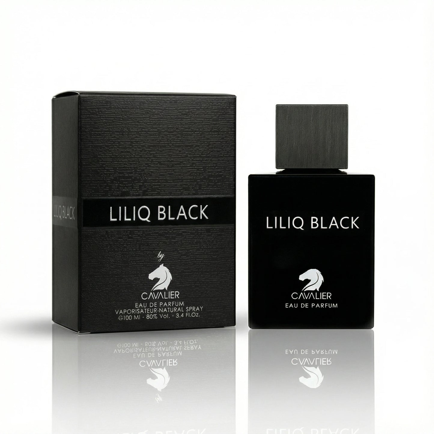 Liliq Black Eau de Parfum – Dark Woody Musk Perfume | Long-Lasting Woody Musk Fragrance | For Men | Smoky Vetiver Fragrance | Deep Woods Perfume 100ml