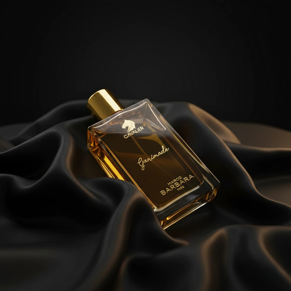 Ganimade Eau de Parfum – Bold Woody Spicy Fragrance for Women and Men | Long-Lasting Sweet Oriental Perfume | Sweet Indulgent Perfume | Unisex Luxury Perfume | Addictive Mandarin Saffron Osmanthus Musk Cedar Scent 100ml