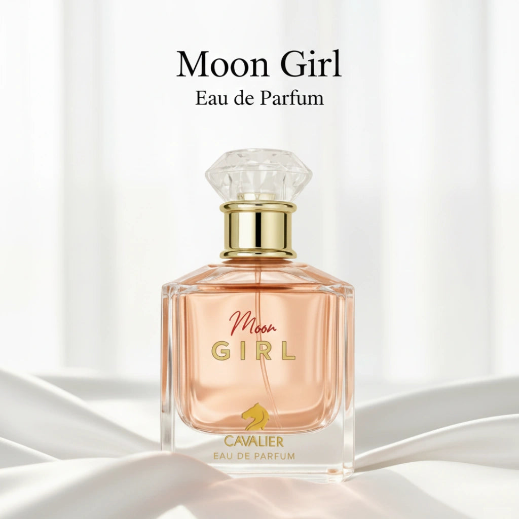 Cavalier Moon Girl Eau De Parfum 100ml | Sweet & Spicy Perfume for Women | Long-Lasting Floral & Vanilla Fragrance