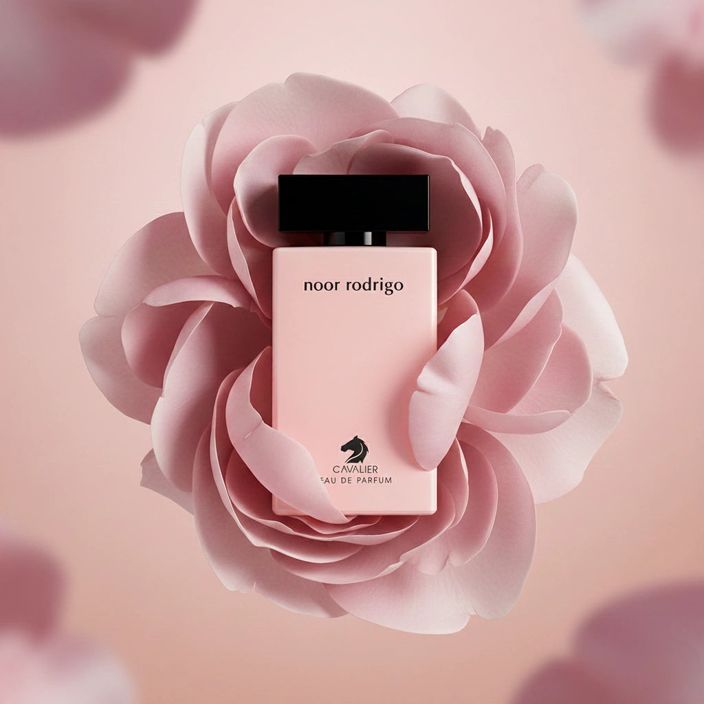 Noor Rodrigo Eau de Parfum – Elegant Floral Woody Musk Fragrance for Women | Long-Lasting Elegant Perfume | Sensual Musk Perfume | Women's Luxury Perfume | Soft Floral Patchouli Sandalwood Scent 100ml