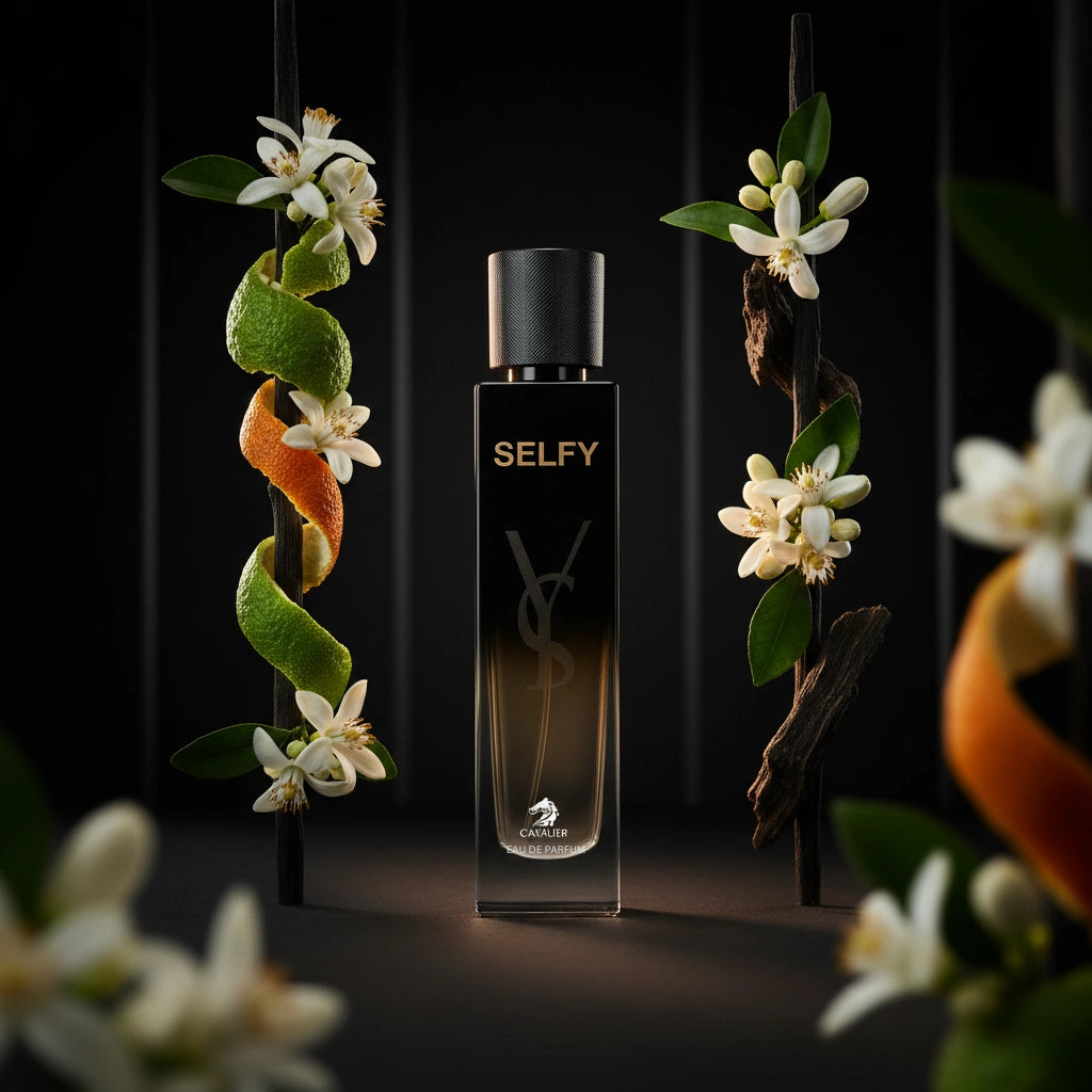 Selfy Eau de Parfum – Aromatic Woody Fragrance for Men | Long-Lasting Modern Masculine Perfume | Sophisticated Citrus Perfume | Powerful Bergamot Orange Blossom Ambrofix Patchouli Scent 100ml