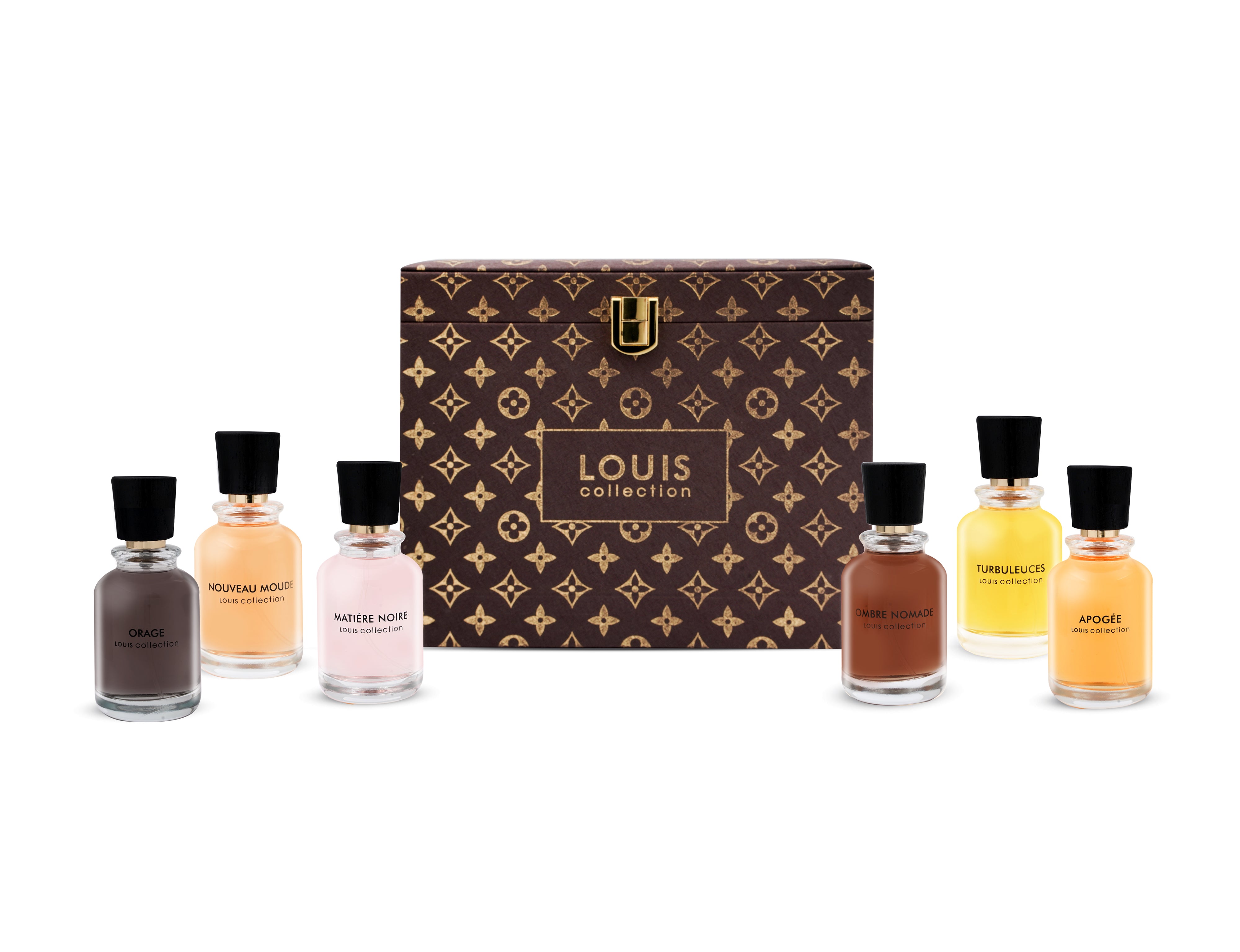 Louis Vuitton Set perfume gift set collection de miniature set