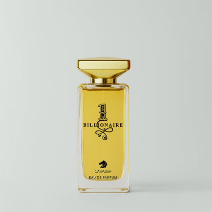 Cavalier 1 Billionaire Eau De Parfum for Men 100ml | Bold Woody & Floral Perfume | Long-Lasting Masculine Scent