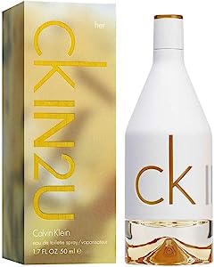 Calvin Klein CK IN2U for Her by Calvin Klein for Women - Eau de Parfum, 100ml