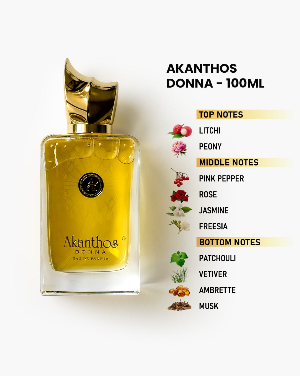 AKANTHOS DONNA EDP WOMEN 100ML