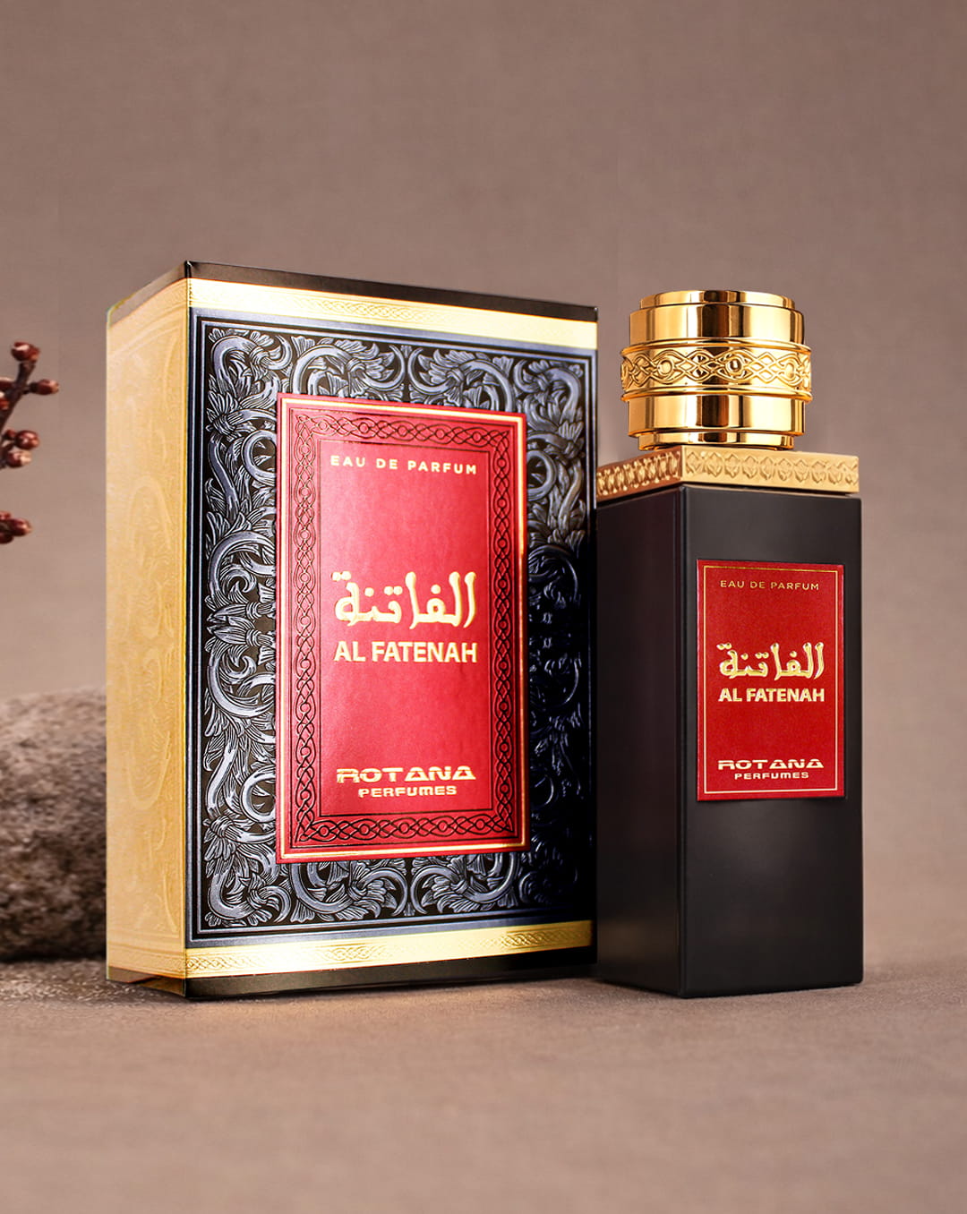 ROTANA AL FATENAH EDP UNISEX ARABIC VANILLA AND AMBER LONG-LASTING SCENT 100ML