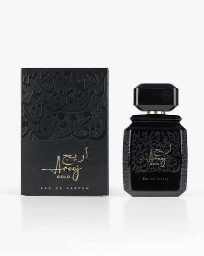ROTANA AREEJ GOLD SPICY AND SWEET AMBER SCENT UNISEX PERFUME 100ML
