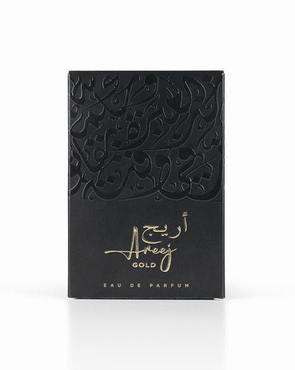 ROTANA AREEJ GOLD SPICY AND SWEET AMBER SCENT UNISEX PERFUME 100ML