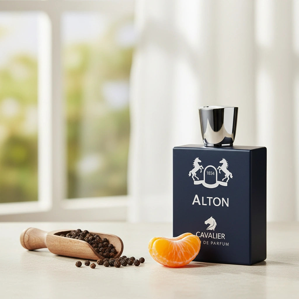 Alton Eau de Parfum – Floral Fragrance for Women and Men | Long-Lasting Spicy Floral Perfume | Sensual Spicy Perfume | Unisex Luxury Perfume | Apple Lavender Vanilla Sandalwood Scent 100ml