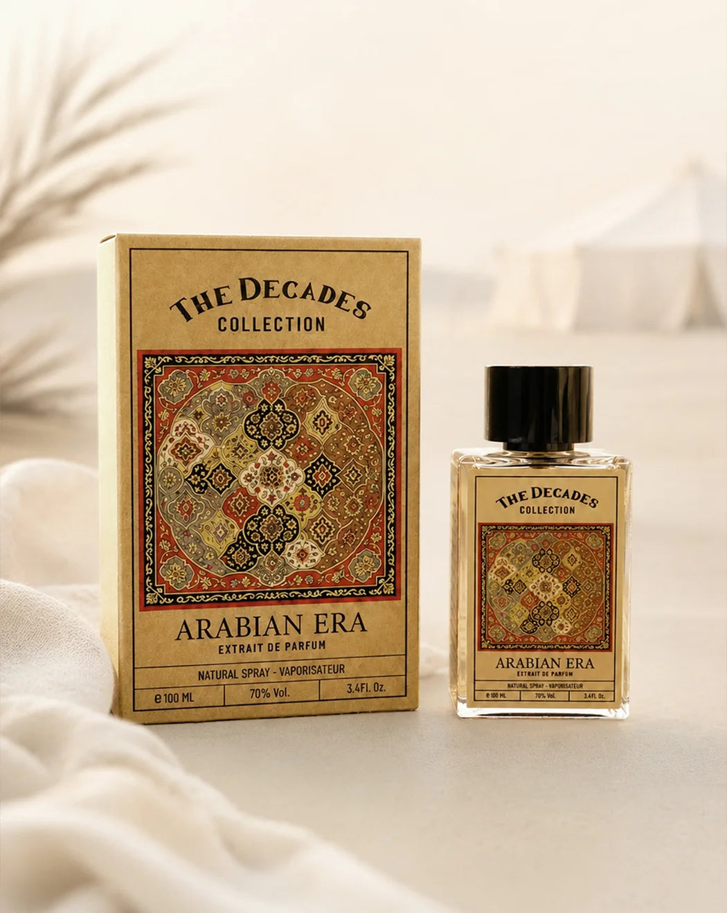 Arabian Era The Decades Extrait De Parfum Long-Lasting Oriental Vanilla Unisex Perfume 100ml