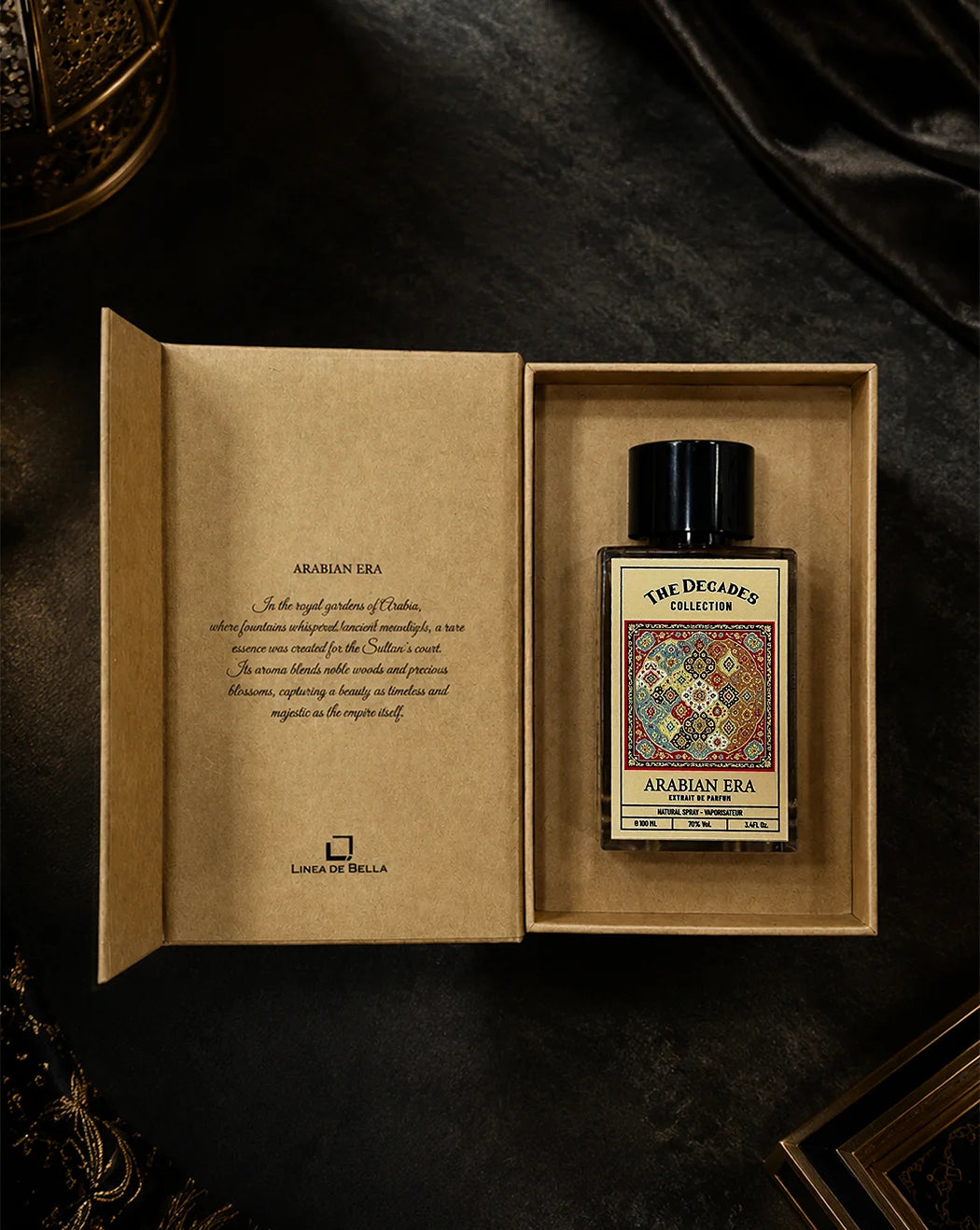 Arabian Era The Decades Extrait De Parfum Long-Lasting Oriental Vanilla Unisex Perfume 100ml
