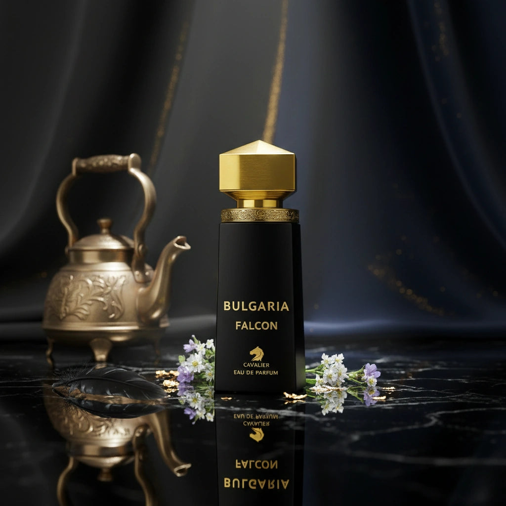 Bulgaria Falcon Eau de Parfum – Oriental Woody Fragrance for Men | Long-Lasting Oud Musk Perfume | Smoky Woody Perfume | Majestic Royal Oud Black Musk Scent 100ml