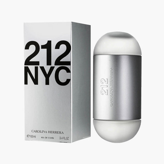 CAROLINA HERRERA 212 FOR WOMEN EAU DE TOILETTE 100ML LONG LASTING PERFUME