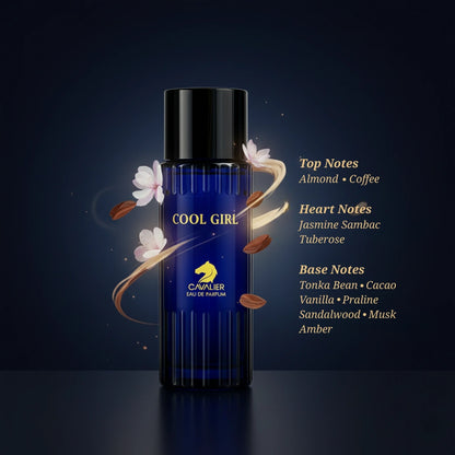 COOL GIRL EAU DE PARFUM (100ml) | Intense Floral Gourmand Fragrance for Women | Bold Coffee Tuberose Praline Vanilla Scent