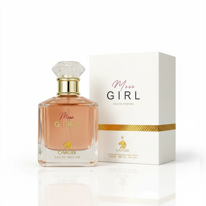 Cavalier Moon Girl Eau De Parfum 100ml | Sweet & Spicy Perfume for Women | Long-Lasting Floral & Vanilla Fragrance