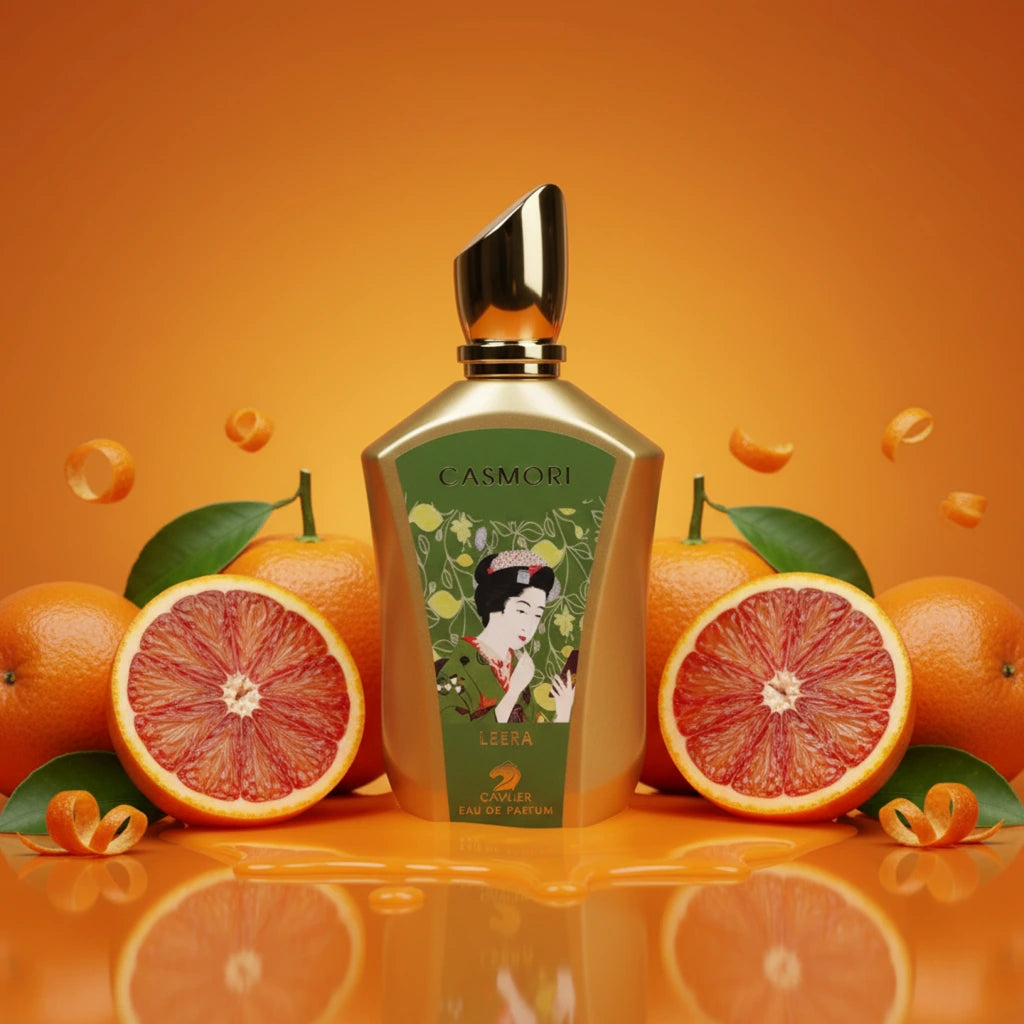 LEERA Eau de Parfum for Women | Fresh Citrus & Vanilla Blend | Warm Gourmand Fragrance | Long-Lasting Perfume 100ml