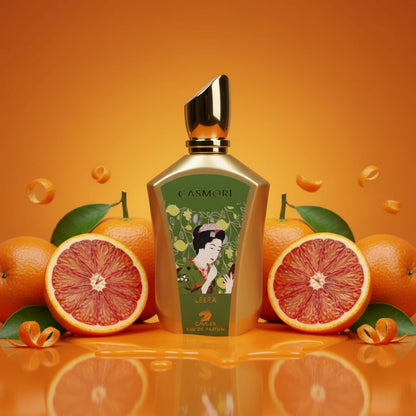 LEERA Eau de Parfum for Women | Fresh Citrus & Vanilla Blend | Warm Gourmand Fragrance | Long-Lasting Perfume 100ml