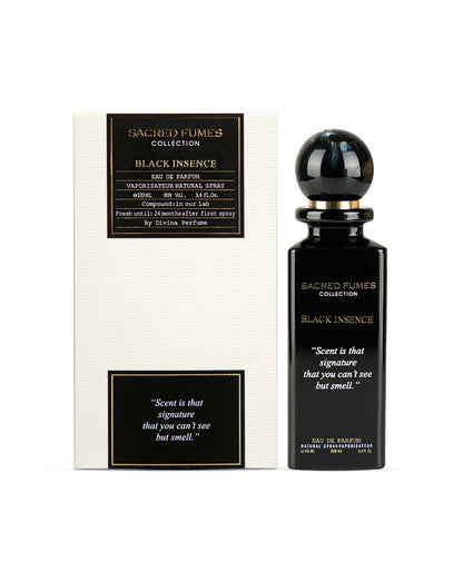 DIVINA SACRED FUMES BLACK INTENSE FOR WOMEN 100ML
