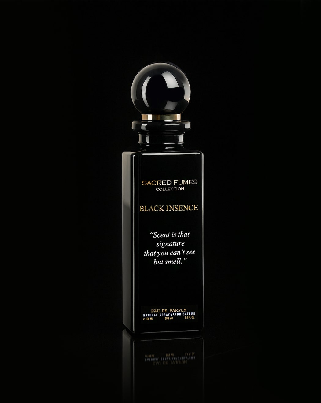 DIVINA SACRED FUMES BLACK INTENSE FOR WOMEN 100ML