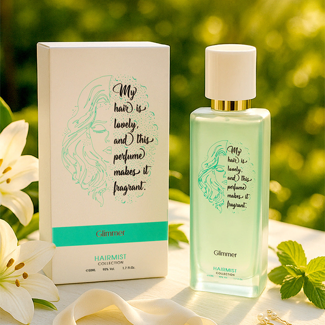 DIVINA HAIR MIST GLIMMER – 50ML | SPARKLING & FEMININE HAIR FRAGRANCE FOR WOMEN