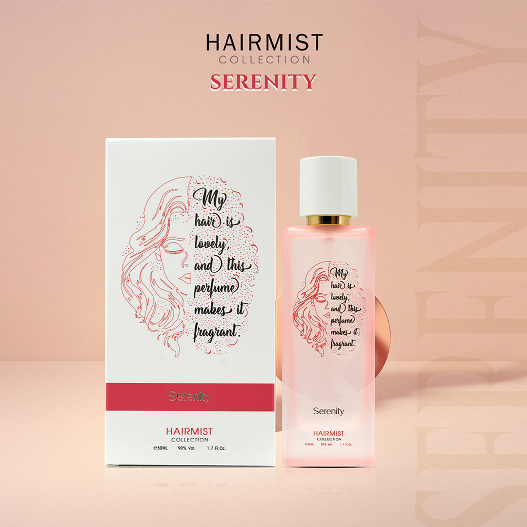 DIVINA HAIR MIST SERENITY – 50ML | ELEGANT SCENTED HAIR FRAGRANCE FOR WOMEN