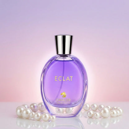 ECLAT EAU DE PARFUM (100ml) | Soft Floral Musk Perfume | Long-Lasting Elegant Scent with Fresh Lilac, Peony, and Amber