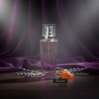 Tressure Eau de Parfum – Elegant Floral Amber Perfume | Long-Lasting Women’s Scent | Soft Floral Warm Amber Fragrance | Feminine Romantic Perfume 100ml