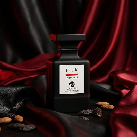 F-K Fabuleux Eau de Parfum – Bold Leather Fragrance for Women and Men | Long-Lasting Leather Vanilla Perfume | Daring Unisex Perfume | Unisex Luxury Perfume | Powerful Almond Leather Amber Tonka Scent 100ml