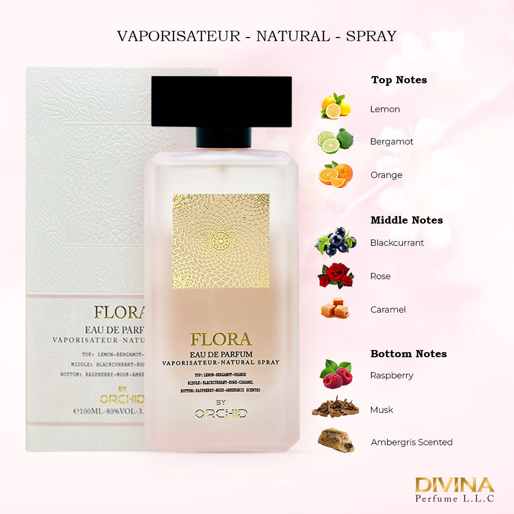 FLORA BY ORCHID, EDP, 100ML