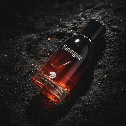 Farengate Eau de Parfum – Woody Floral Musk Fragrance for Men | Long-Lasting Aromatic Perfume | Rich Amber Woody Perfume | Men's Luxury Cologne | Bold Grapefruit Sandalwood Scent 100ml