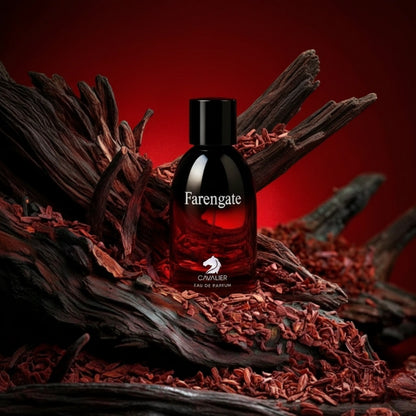 Farengate Eau de Parfum – Woody Floral Musk Fragrance for Men | Long-Lasting Aromatic Perfume | Rich Amber Woody Perfume | Men's Luxury Cologne | Bold Grapefruit Sandalwood Scent 100ml