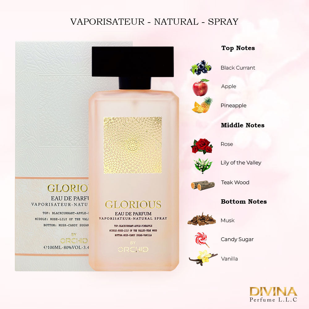 GLORIOUS BY ORCHID, EDP, 100ML