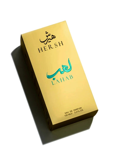 HERSH LAHAB LONG LASTING ARABIC AND MODERN TOUCH UNISEX PERFUME WITH SWEET, PUTCHOULI & GRAPEFRUIT NOTES 100ML