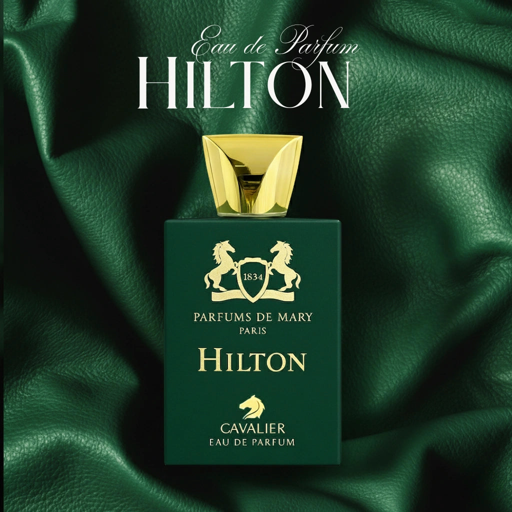 Hilton Eau de Parfum – Woody Aromatic Fragrance for Men | Long-Lasting Woody Perfume | Rich Oud Woody Perfume | Men's Luxury Cologne | Distinguished Sage Oud Scent 100ml
