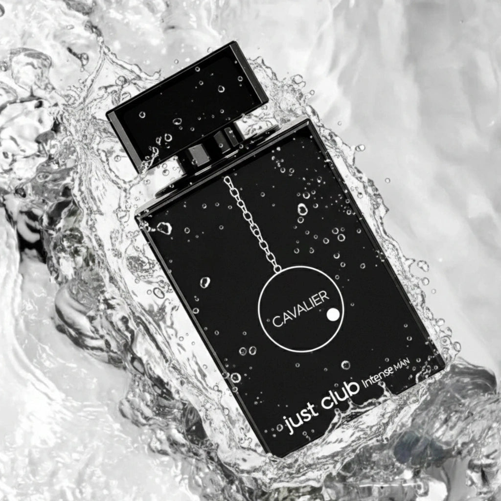 Just Club Eau de Parfum – Floral Fruity Fragrance for Men | Long-Lasting Intense Fragrance | Dark Smoky Leather Perfume | Powerful Blackcurrant Musk Scent 100ml