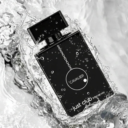 Just Club Eau de Parfum – Floral Fruity Fragrance for Men | Long-Lasting Intense Fragrance | Dark Smoky Leather Perfume | Powerful Blackcurrant Musk Scent 100ml