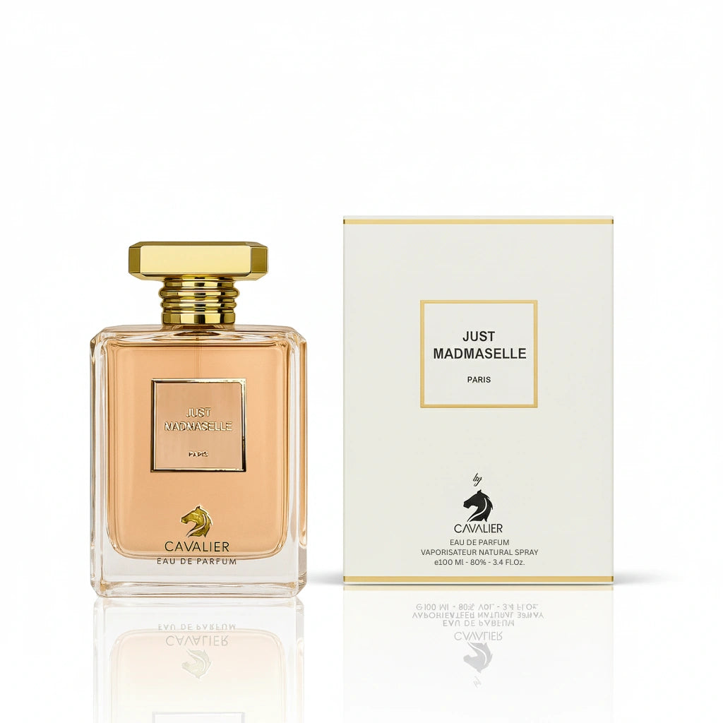 Just Madmaselle Eau de Parfum – Modern Floral Fragrance for Women | Long-Lasting Citrus Floral Perfume | Sophisticated Floral Perfume | Women's Luxury Perfume | Elegant Orange Rose Jasmine Vanilla Musk Scent 100ml