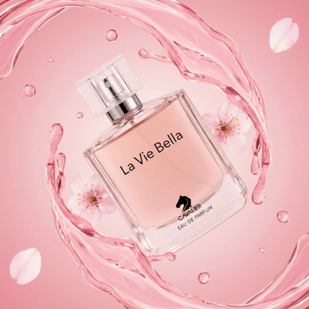 LA VIE BELLA EAU DE PARFUM (100ml) | Floral Fruity Gourmand Fragrance for Women | Long-Lasting Praline & Iris Scent