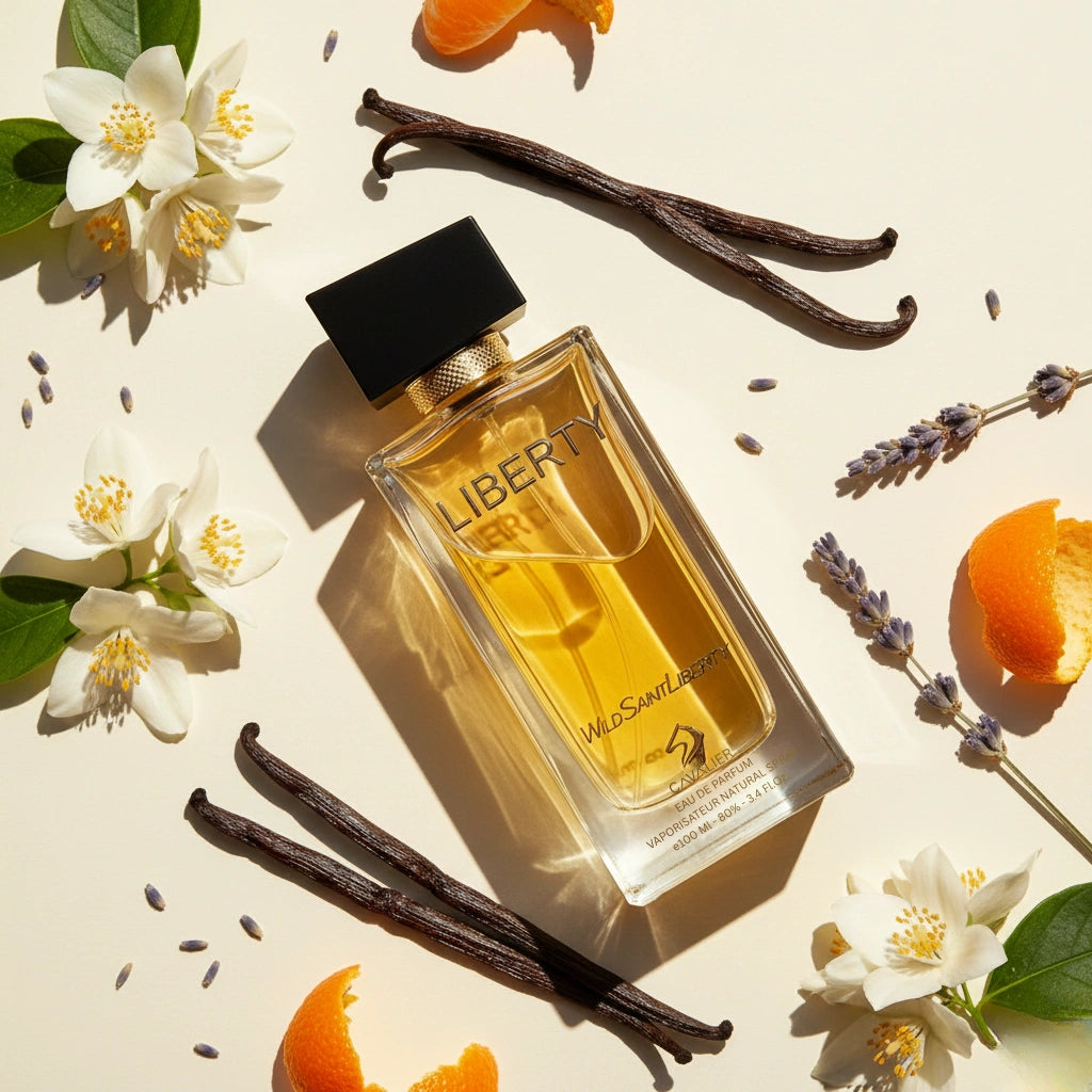 LIBERTY EAU DE PARFUM (100ml) | Aromatic Floral Fragrance for Women | Long-Lasting Lavender Vanilla Ambergris Scent