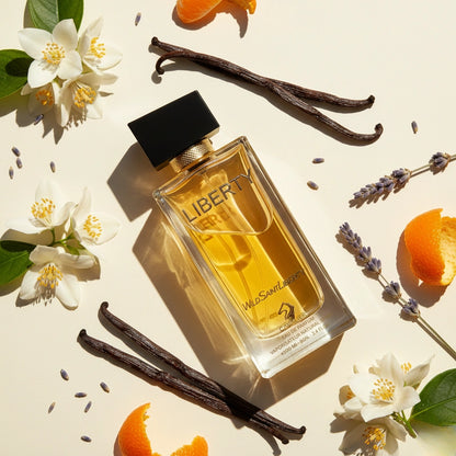 LIBERTY EAU DE PARFUM (100ml) | Aromatic Floral Fragrance for Women | Long-Lasting Lavender Vanilla Ambergris Scent