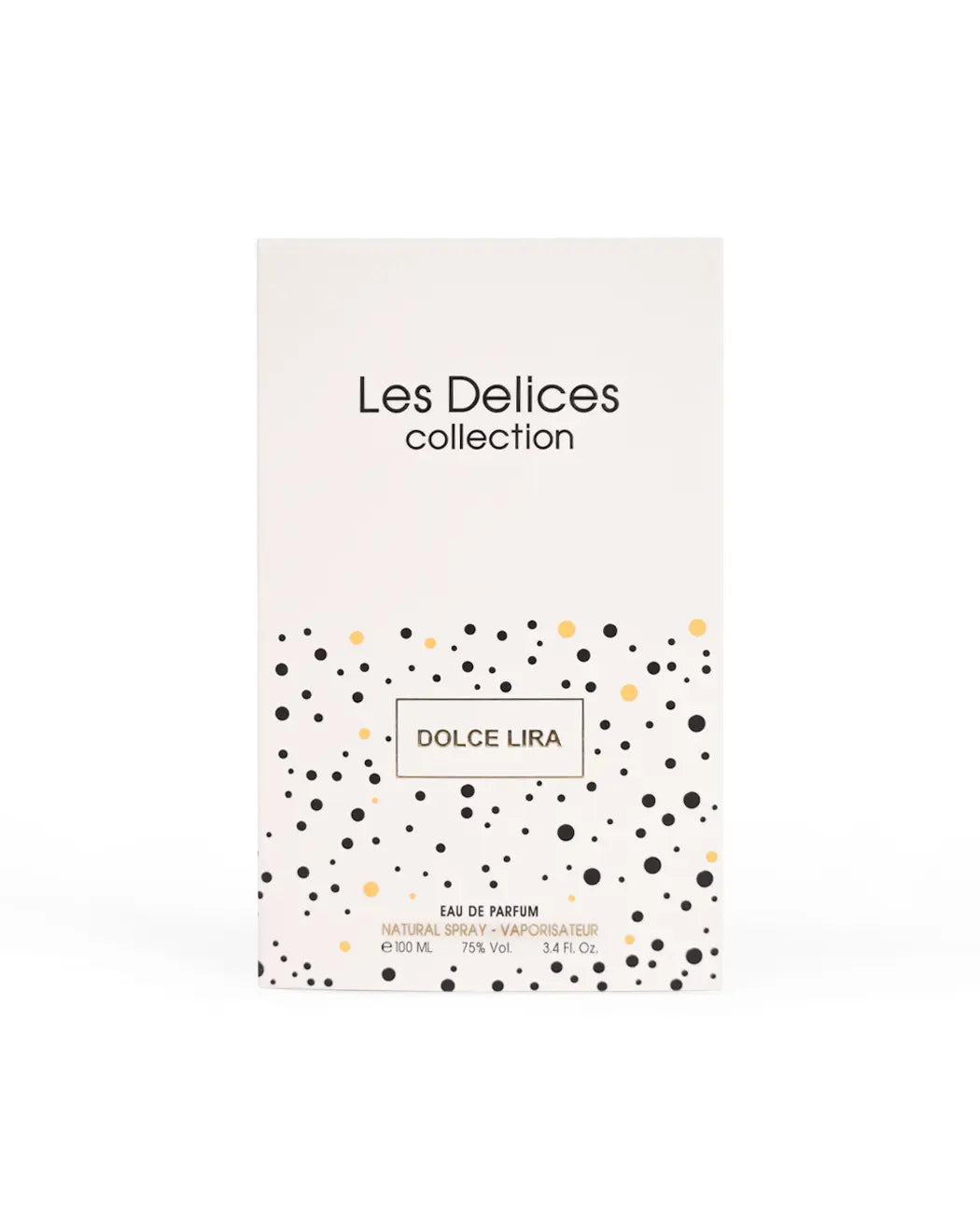 Les Delices Dolce Lira Long Lasting Sweet Vanilla Caramel Perfume for Women EDP 100ml