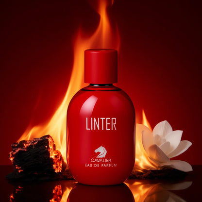 Linter Eau de Parfum – Bold Floral Perfume for Women | Long-Lasting Spicy Floral Fragrance | Spicy Jasmine Perfume | Modern Feminine Fragrance | Daring Tuberose Patchouli Scent 100ml