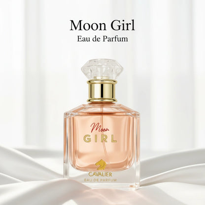 Cavalier Moon Girl Eau De Parfum 100ml | Sweet & Spicy Perfume for Women | Long-Lasting Floral & Vanilla Fragrance