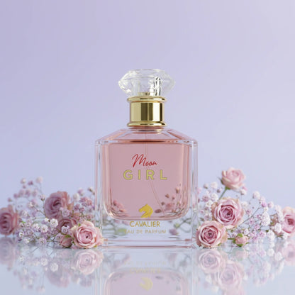 Cavalier Moon Girl Eau De Parfum 100ml | Sweet & Spicy Perfume for Women | Long-Lasting Floral & Vanilla Fragrance
