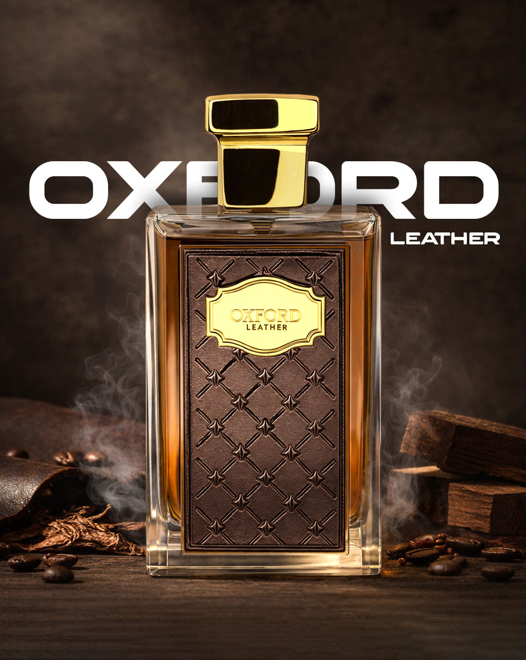 OXFORD LEATHER EAU DE PARFUM 100ML – LONG LASTING WOODY UNISEX PERFUME | DAZZLING PERFUME