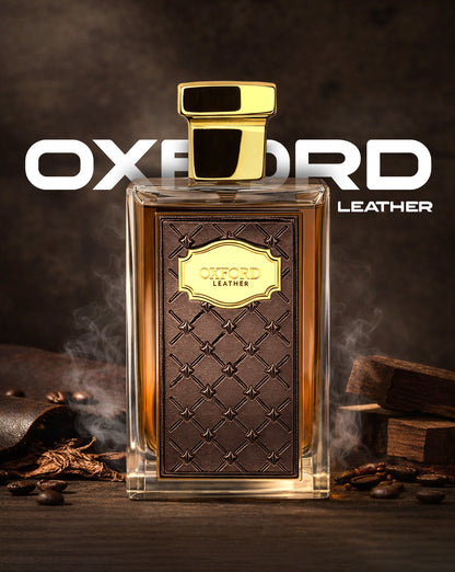 OXFORD LEATHER EAU DE PARFUM 100ML – LONG LASTING WOODY UNISEX PERFUME | DAZZLING PERFUME