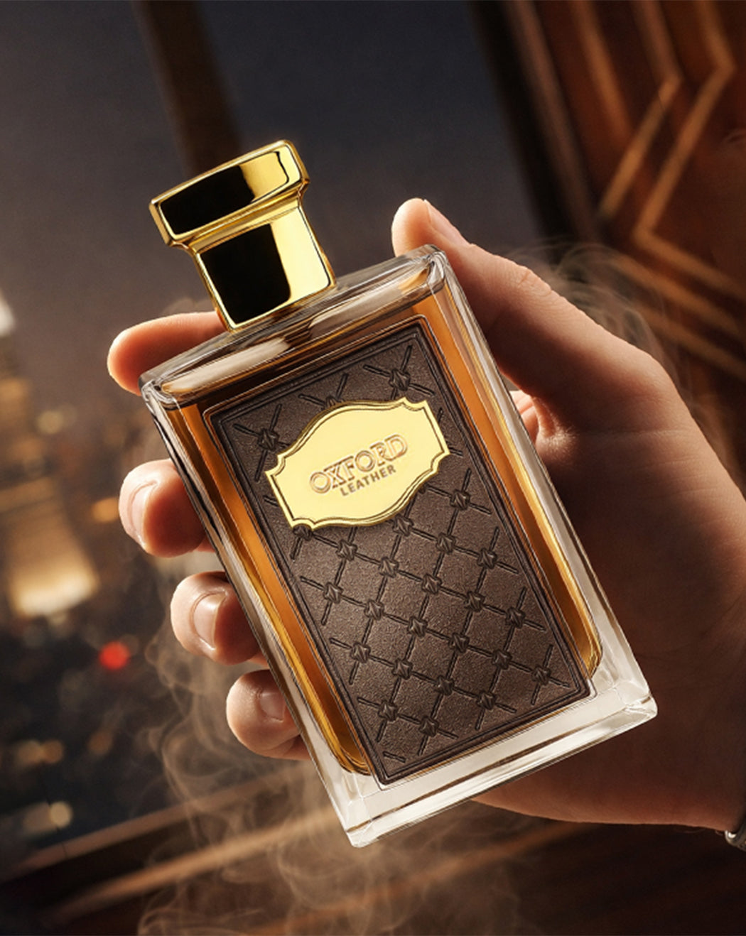 OXFORD LEATHER EAU DE PARFUM 100ML – LONG LASTING WOODY UNISEX PERFUME | DAZZLING PERFUME