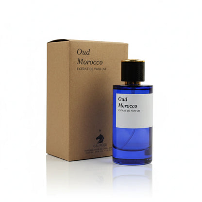 Oud Morocco – 100ml Eau de Parfum | Fresh Citrus & Woody Amber Fragrance for Men
